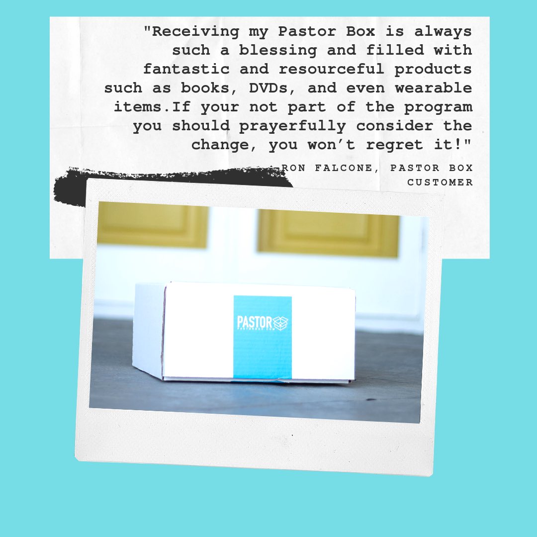 PastorBox's tweet photo. We are so appreciative of the feedback from our customers! #PastorBox #FallBoxissellingout #subscribetoday https://t.co/gSPLd6lgJd