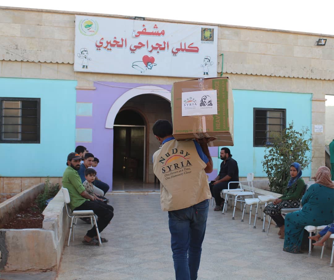 United2HealVCU's tweet photo. The container we sent off has arrived in Syria! The medical supplies that YOU all helped sort and pack with your very hands have been distributed among 3 different hospitals, serving about 340,000 people in dozens of villages and IDP camps.

Divided we fall, united we heal 💙🖤 https://t.co/mrjYrSCK0S