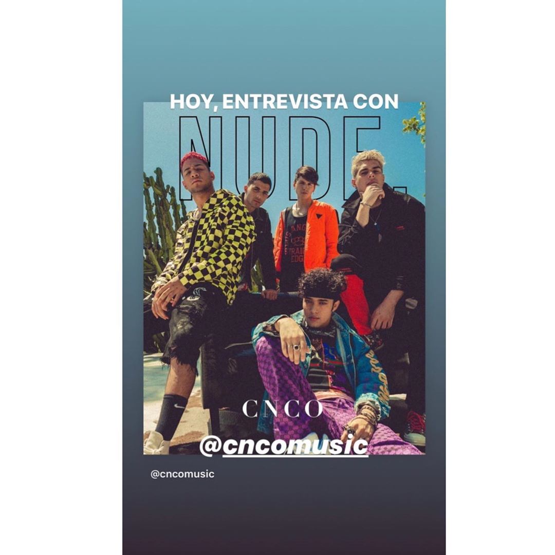 cncowners_j's tweet photo. @kinkycr via Instagram Stories #CNCO https://t.co/m6kqNQBnBh