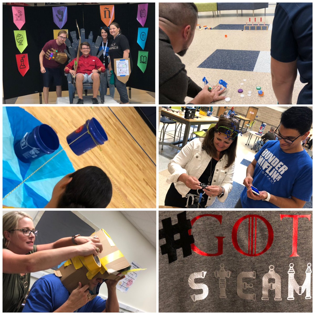 Mrs_DLG's tweet photo. Building relationships, checking out campus tech and having a little friendly competition. #GOTSTEAM #WeArePRMS @PearsonRanchMS https://t.co/NM4ergtnnG