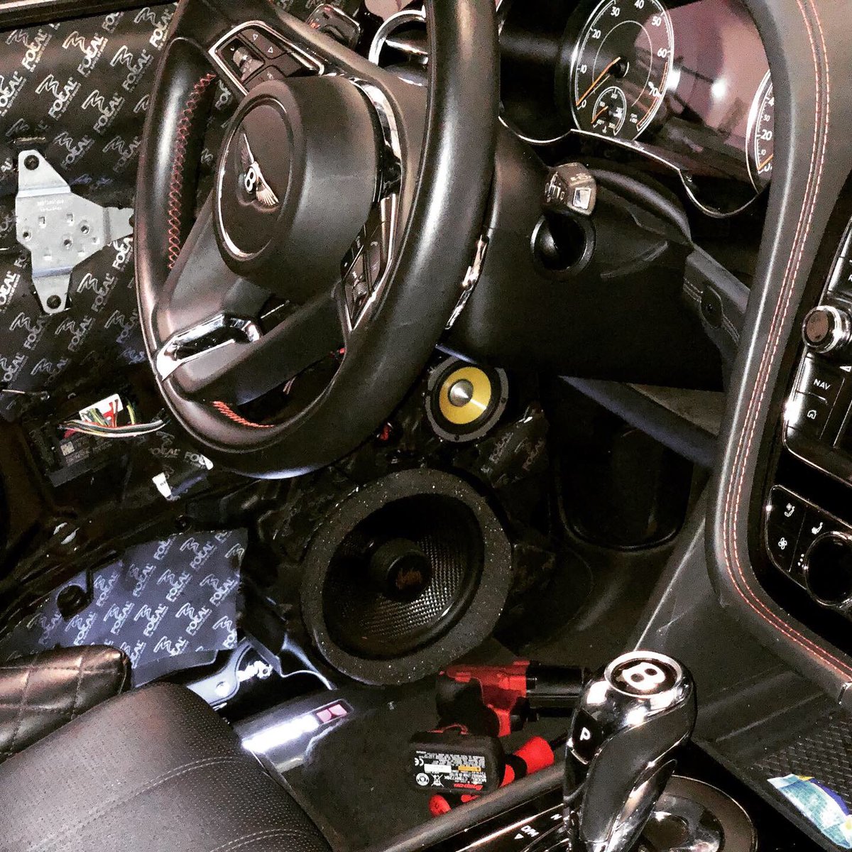 FindlayCustoms's tweet photo. Behind the scenes of a Sub Replacement on this @BentleyMotors #bentayga
β’
Have a question? Come stop by the #Findlay #Customs shop or shoot us a DM!
β’
#Bentley #lasvegasstrip #findlaycustoms #customcar #stancenation #fun #cars #toyota #family https://t.co/iPW4sb2gS4