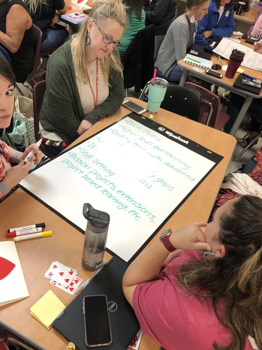 HBuckley85's tweet photo. We love using the #wipebook flip charts @Wipebook @Fr4nkBouchard ! From team planning to student collaboration, so many ideas on how to use this awesome tool! https://t.co/JfwP1TMMmE
