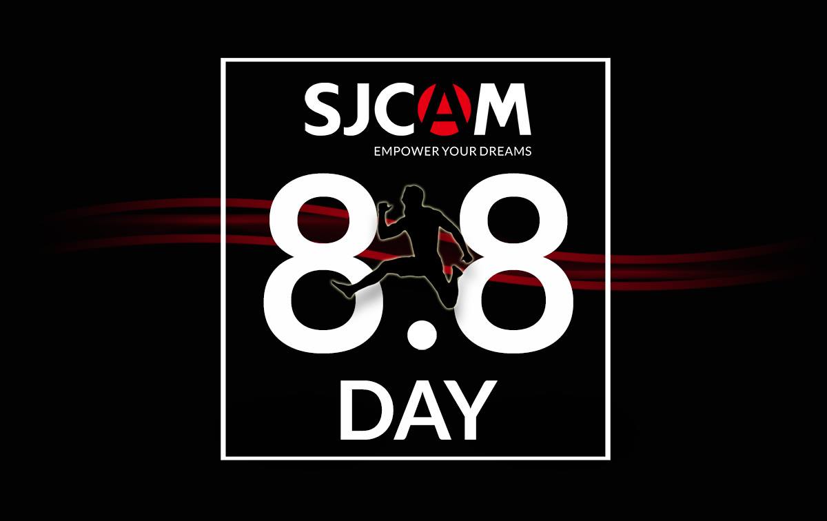 SJCAM_Official's tweet photo. SJCAM DAY 8.8 IS BACK!
Watch out for a week-long sale on select SJCAM camera models starting in a few hours! Keep yourself posted!
#SJCAMDAY882019 #SJ8PRO #SJ8Plus #SJ6Legend #SJCAMFunCam #Discounts https://t.co/ikMhAESlWK