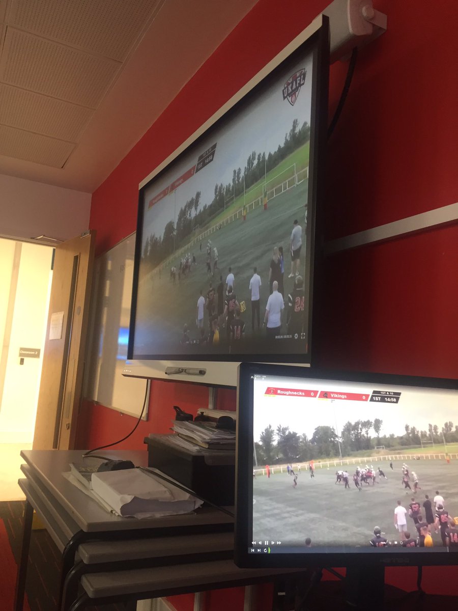 coachDbutler's tweet photo. Great film session with the @ShropshireRev Offence 
#RiseAs1 #for82 https://t.co/QCLDYBmANk