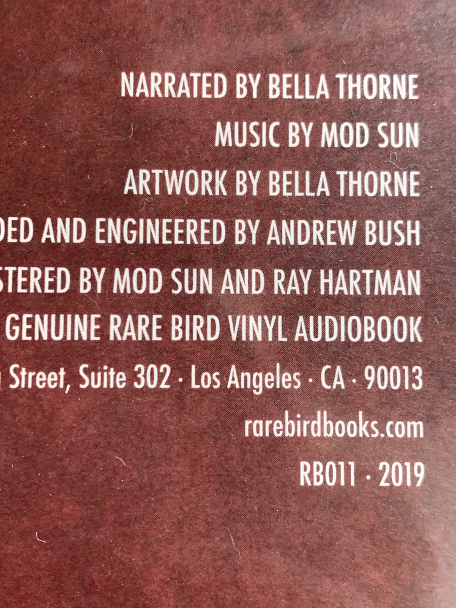 MODSUN's tweet photo. Also, now might be a good time to mention why at this point (3 months later) I wouldn’t want to be used in the promotion for ur book....

I did your artwork + u claimed u did it! That’s so disrespectful. I can’t support. Anyone else notice this? @bellathorne https://t.co/JulpOTGhJL