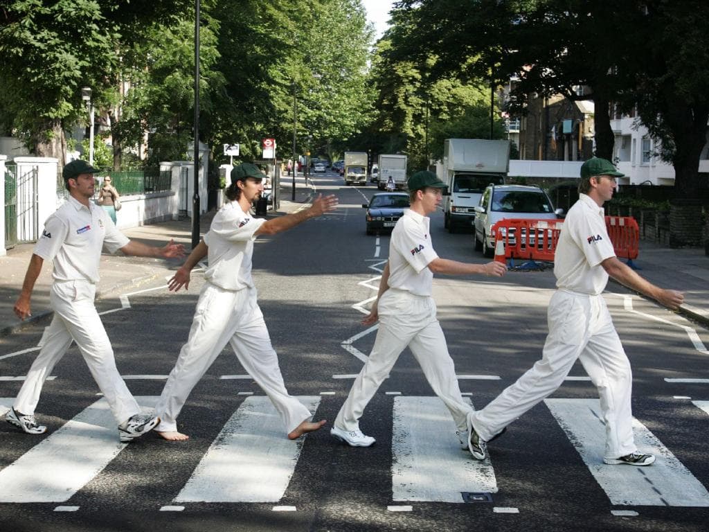 Fifty years ago The Beatles walked out of their studio and created pop music's most iconic - and copied - photograph. Here's how it happened bit.ly/2ZF7ps5 #todayinhistory #onthisday #TheBeatles #AbbeyRoad50