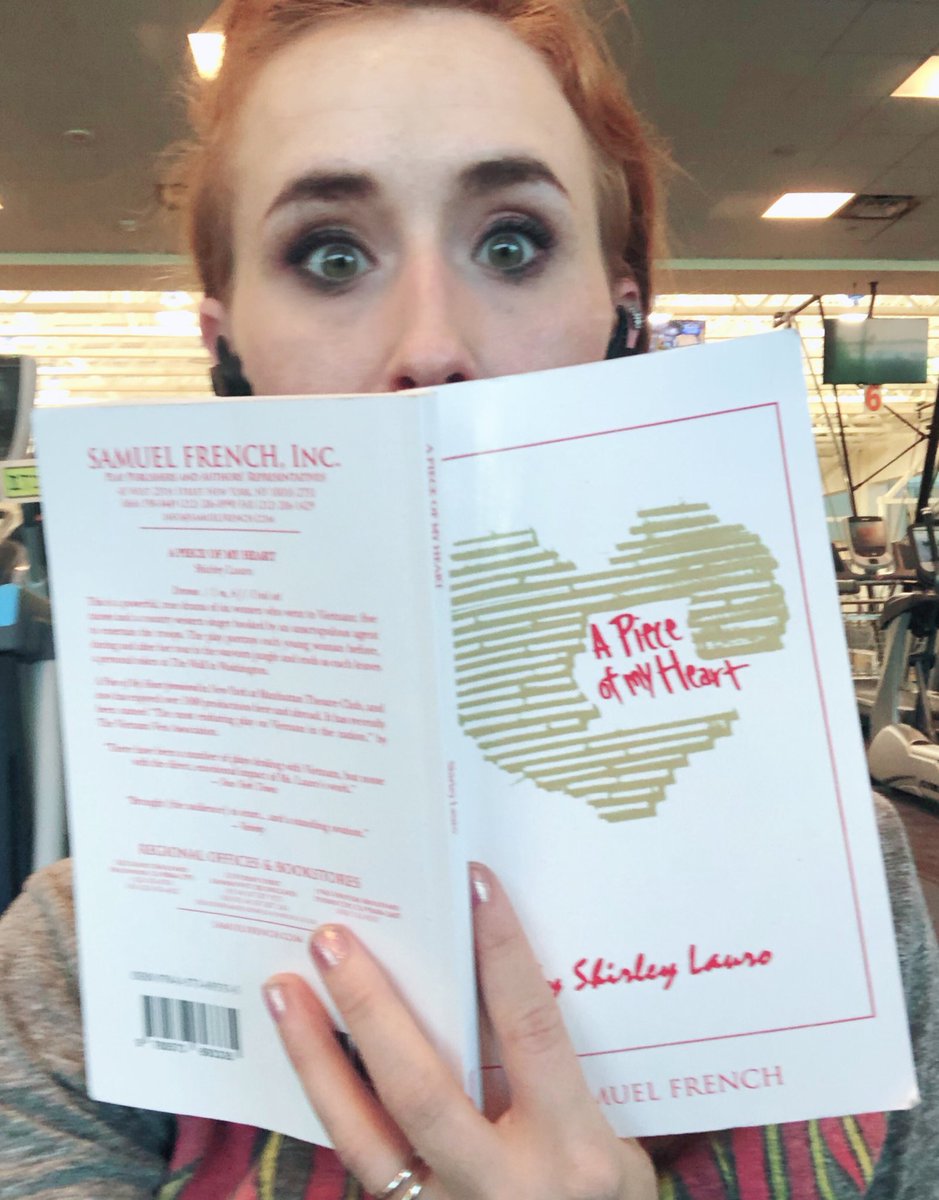 MalloryRoelke's tweet photo. Multitasking at its finest... running lines for my current role while learning the music and getting into shape for my next one. #theatrelife #extrememultitasking #Igotthis #theatre https://t.co/R73aHvITK8