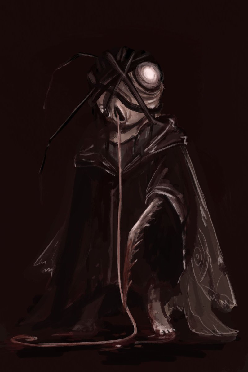 MScribblz's tweet photo. getting back into some leisure drawing by stocking up on some spooky monsters here and there. This little one is a "corrupted moth" and hopefully my players will be able to encounter her in a few weeks. 
#dnddesigns #monsterdesigns https://t.co/iCk49GETrc
