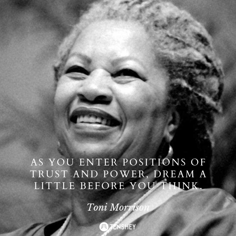 tensheyinc's tweet photo. In loving memory of @ToniMorrrison, we are reminded of the magnitude a little dreaming can do.

#WomenWhoLead #WednesdayThoughts #WomenOfColorWednesday #ToniMorrison #Femaleleaders https://t.co/N2CxrZsbci