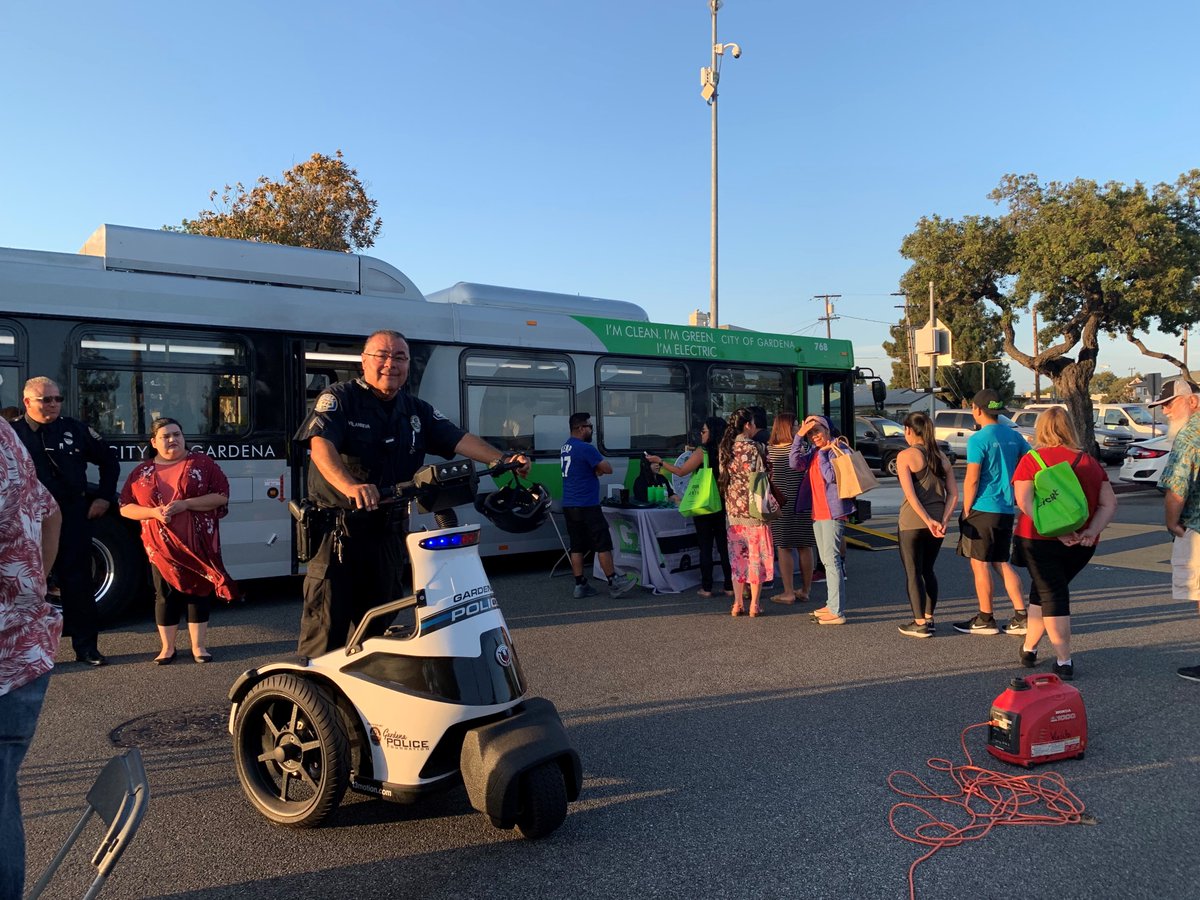 RideGTrans's tweet photo. GTrans
Published by Go Transit · Just now ·
National Night Out 2019 went great yesterday! Here are some pictures from the event thank you! Gardena Police Department
#nationalnightout #GardenaPD #RideGTrans #ridesafe #gardenabus #wasteresources https://t.co/jXVgRQyAgt