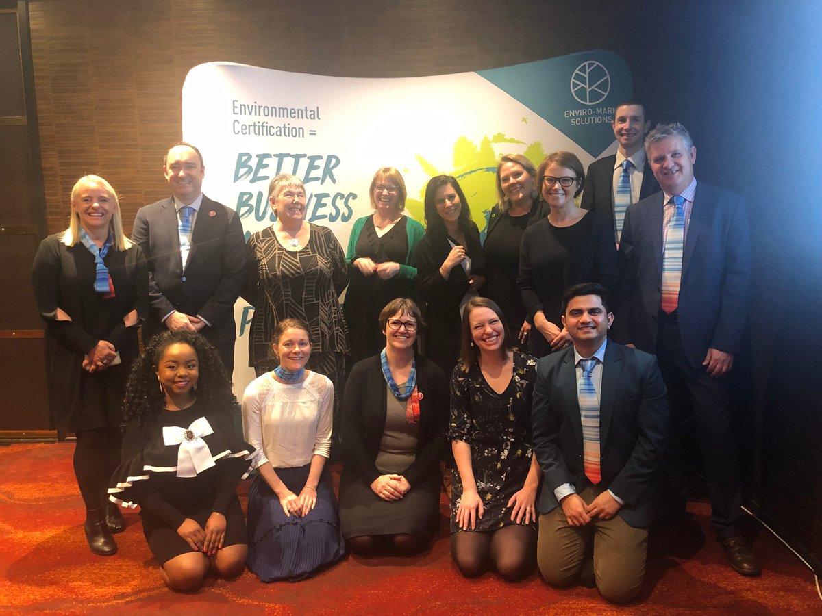 WrightCommsLtd's tweet photo. We joined the @E_MSolutions team at the #EMSawards celebrating the biggest carbon losers today! 🥳👏 Well done to the all the finalists and winners - @Akld_DHB and Kapiti District Health Boards, @soarprintnz, @SnowberryBeauty and Booker Spalding. #carbonfootprint https://t.co/22DruhMVjc