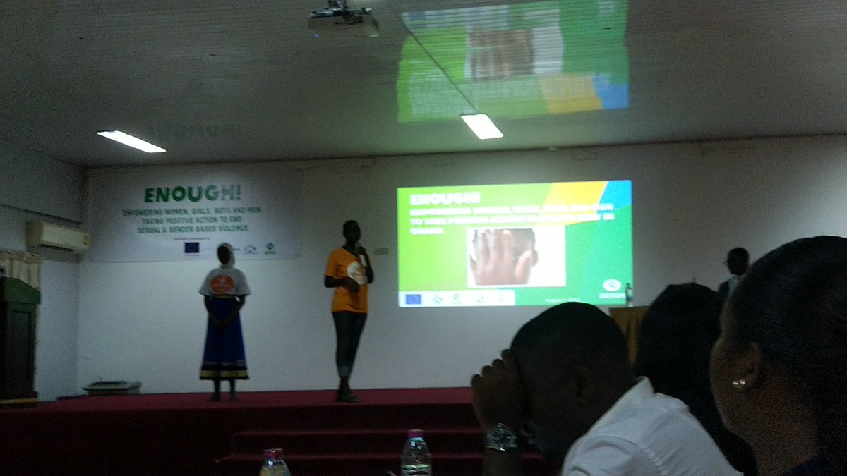 AchieversGhana's tweet photo. Achievers Ghana at the launch of 'Enough' Project which seeks to empower women, girls, boys and men to take positive action to end Sexual and Gender Based Violence. 

#achieversghana
#globalfundforchildren
#enoughproject
#oxfam
#wildaf https://t.co/f2S2g4iWGJ