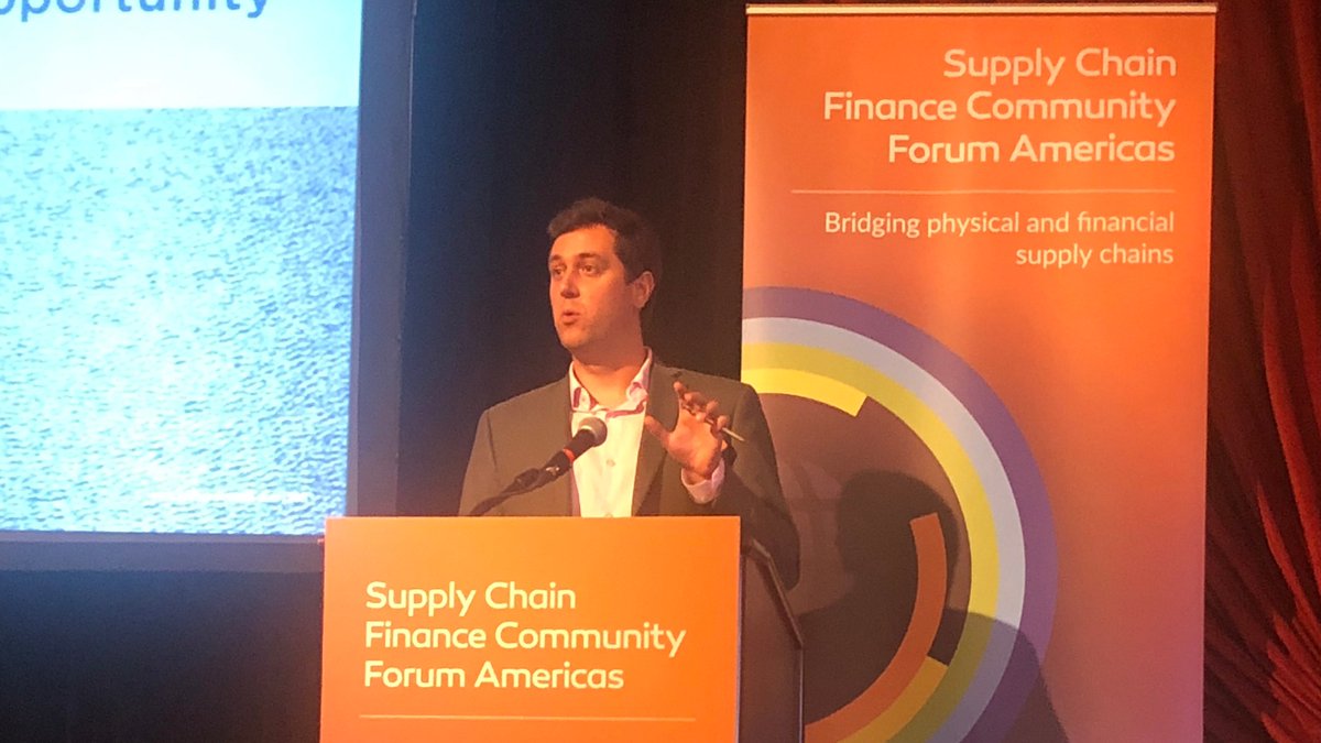 SCFBriefing's tweet photo. Tiago Melo of Prime Revenue is our latest fintech showcase presenter at  #SCFAmericas https://t.co/gT6b3R8lyR