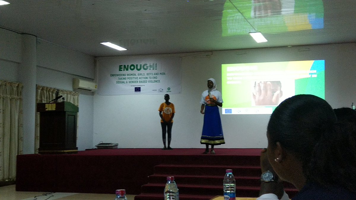 AchieversGhana's tweet photo. Achievers Ghana at the launch of 'Enough' Project which seeks to empower women, girls, boys and men to take positive action to end Sexual and Gender Based Violence. 

#achieversghana
#globalfundforchildren
#enoughproject
#oxfam
#wildaf https://t.co/f2S2g4iWGJ