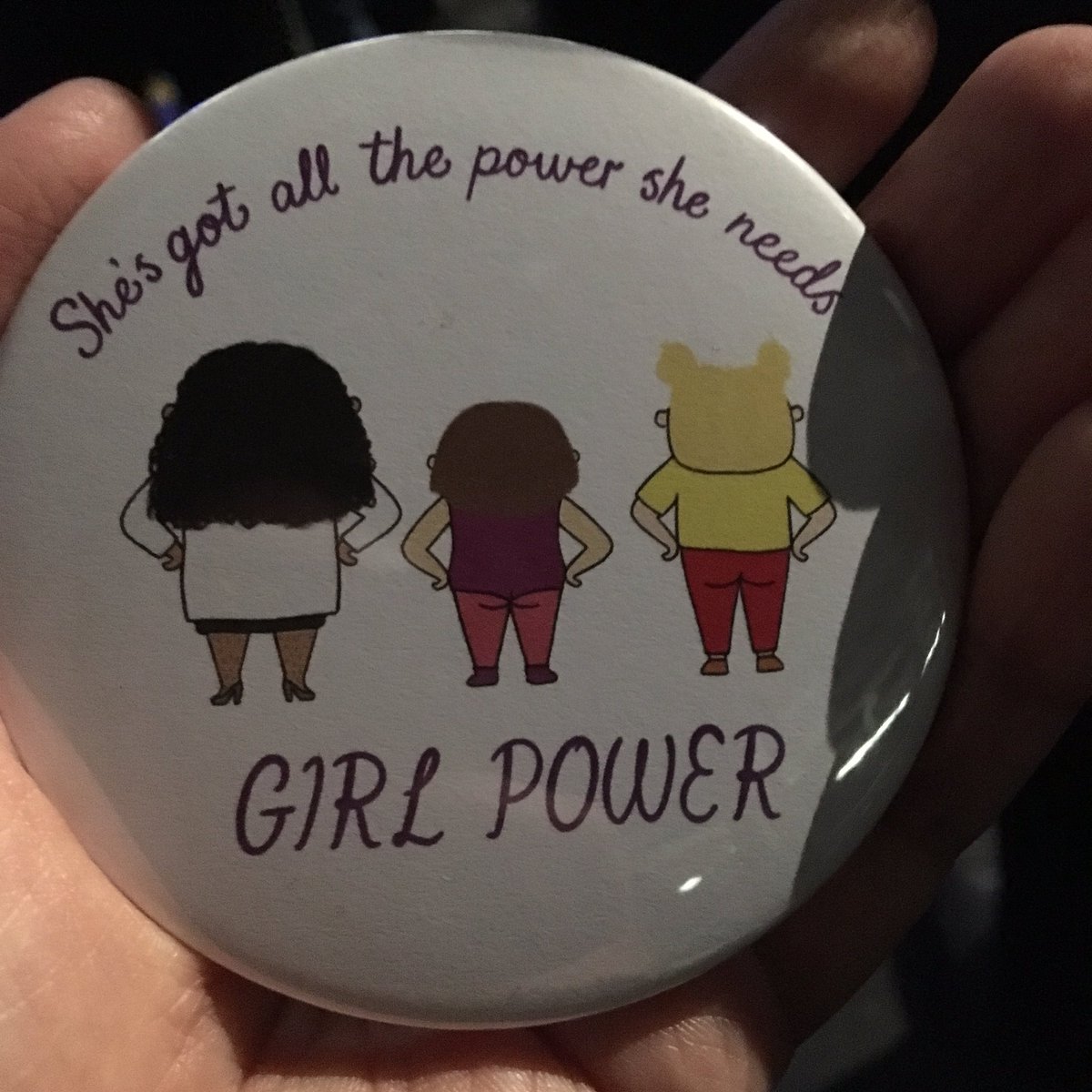 cherrieho's tweet photo. Love it so much go back and get the merch #GirlsPower https://t.co/h9nHErITnF