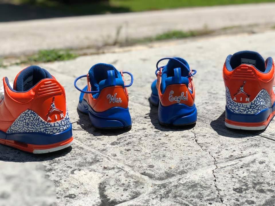 Gator_Kicks's tweet photo. Auburn fan ordered a customization of their Nike Prestos to War Eagle 🦅 Prestos, different shade of orange & blue
#BoKnows #BoJackson #Auburn #GatorKicks #CollegeFootball 🏈 https://t.co/wytfpxQRtp