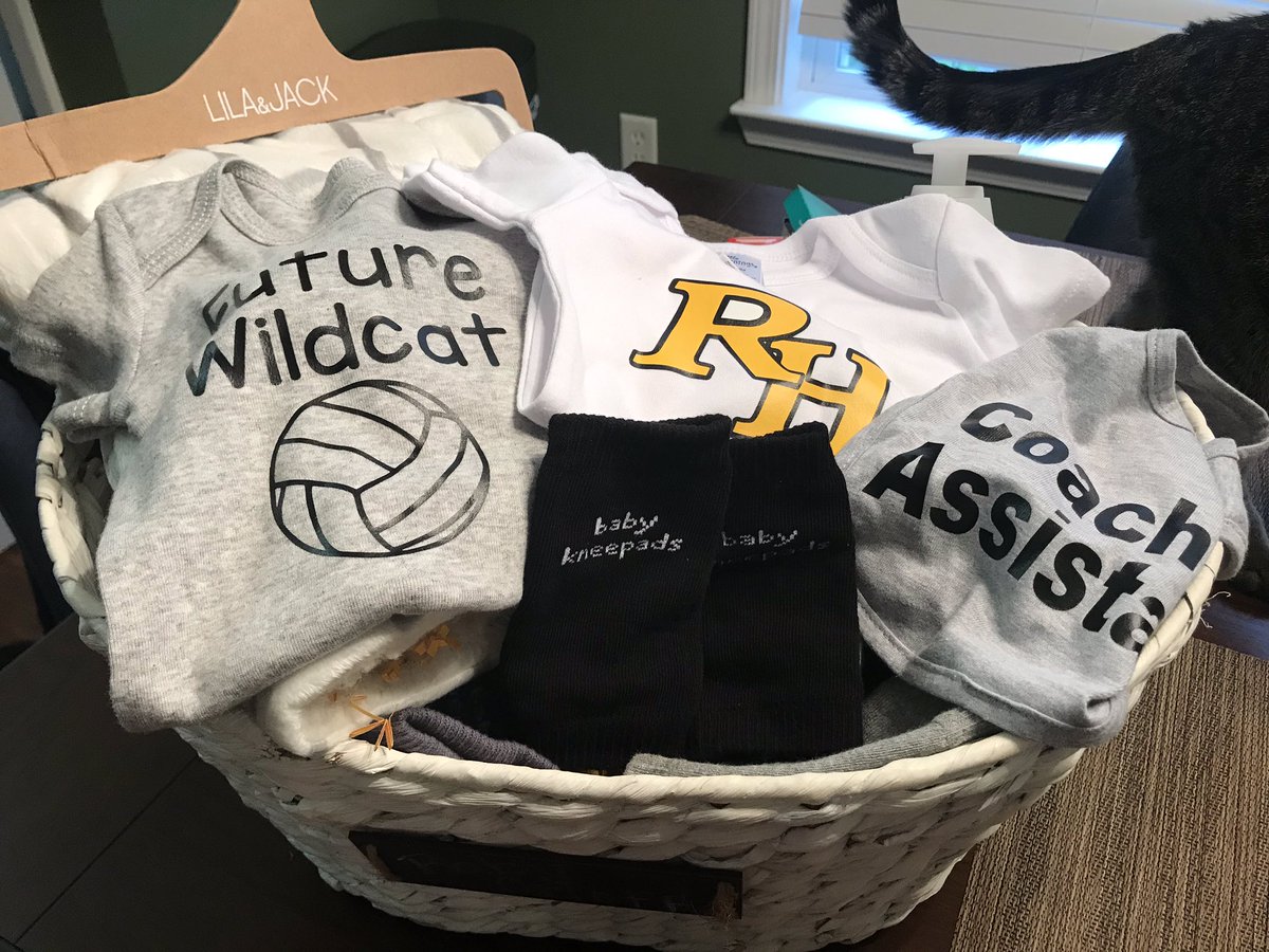 Baby Orloff is ready to be their #1 fan thanks to the generosity of my volleyball players and parents!! I’m blessed to have such a supportive group!