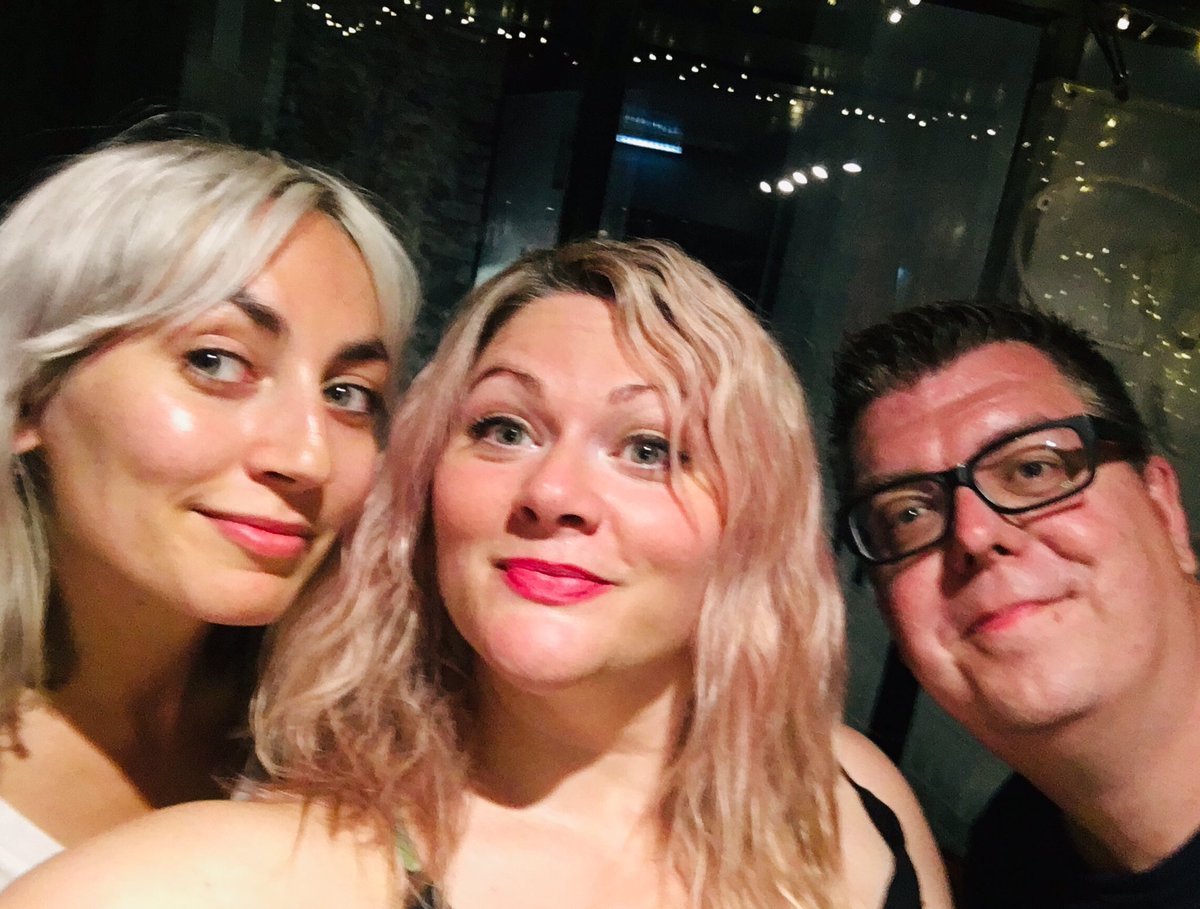 FunnySuzyB's tweet photo. Proper Lush gig @BBarPlymouth tonight. With added @GraceLightman & @MarkFelgate #welcometojannerland ๐ Sheโs fitting right in @FunnyWomenLynne I have been giving dialect lessons. #helluvagood https://t.co/DTsgF11XmI