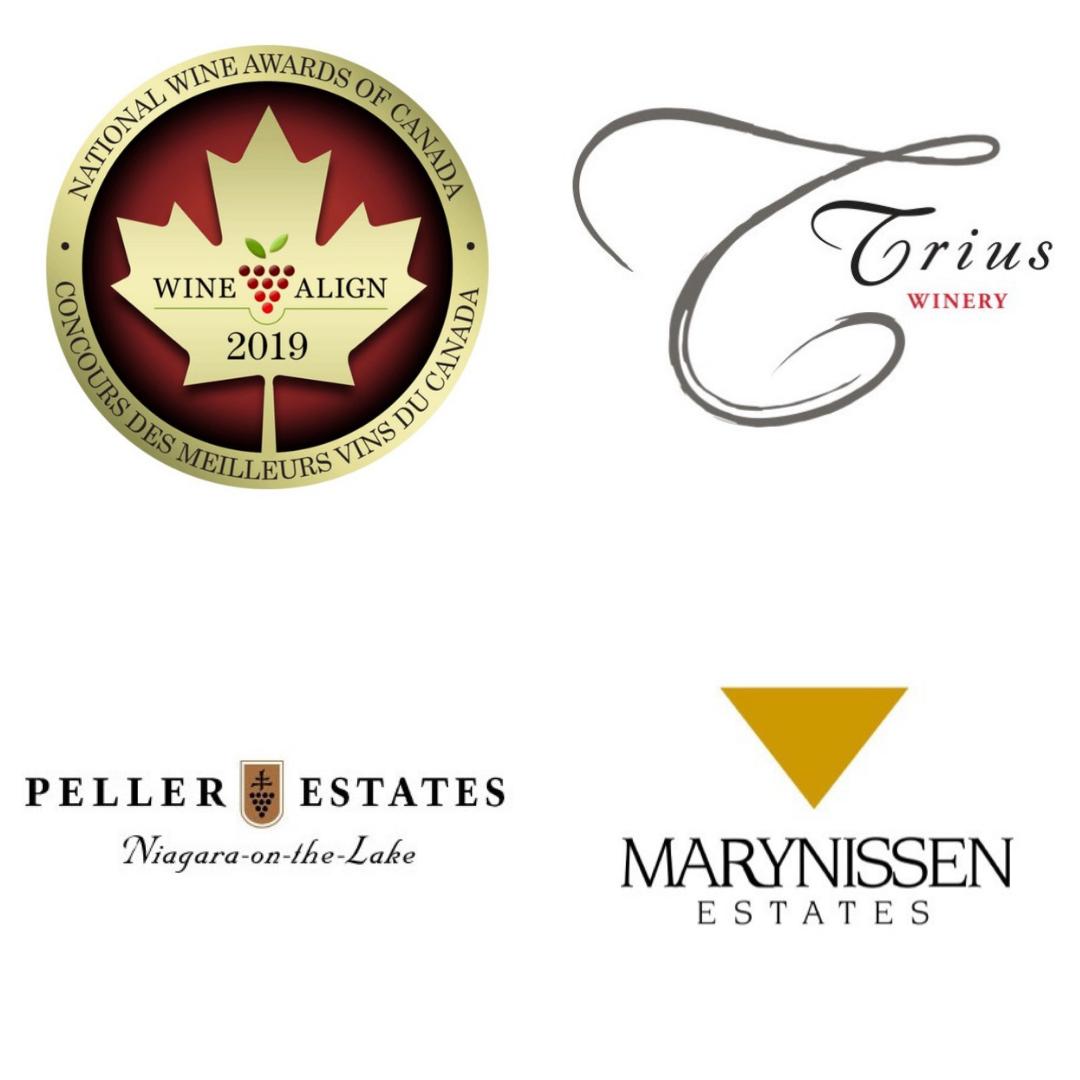 Congratulations to Niagara-on-the-Lake wineries @TriusWines and @pellerVQA for placing on the National Wine Awards of Canada 'Top 25 Wineries in Canada' list, and also to @marynissen who joins them on the 'Top 10 Ontario Wineries' list! #nwac2019 @winealign