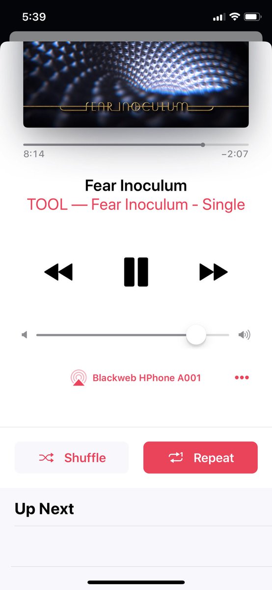 NotACSlater's tweet photo. All @Tool fans today. #Tool #FearInoculum https://t.co/mMdS8bEqjY
