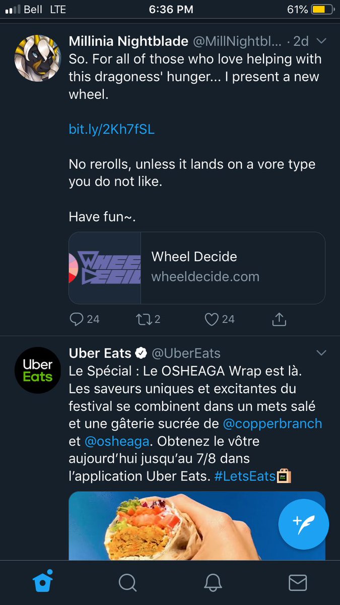 Lewd_Business's tweet photo. @MillNightblade This just made me laugh 😂

How about some Uber eats to sate that hunger https://t.co/5ghuQuuzxq