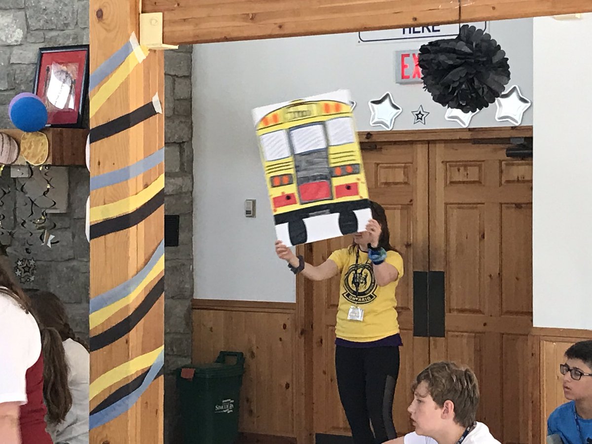 OELC's tweet photo. The Magic School Bus rides again at Intermediate School Leadership.....entertaining and educational.  #OELC #TransformationalExperiences #BestWeekOfSummer https://t.co/Df3pIZhTZN