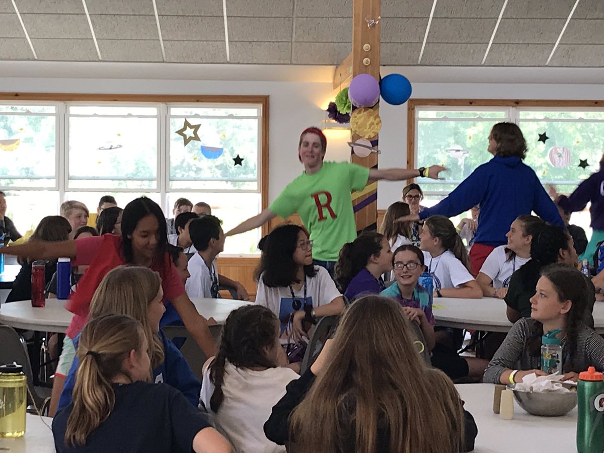 OELC's tweet photo. The Magic School Bus rides again at Intermediate School Leadership.....entertaining and educational.  #OELC #TransformationalExperiences #BestWeekOfSummer https://t.co/Df3pIZhTZN
