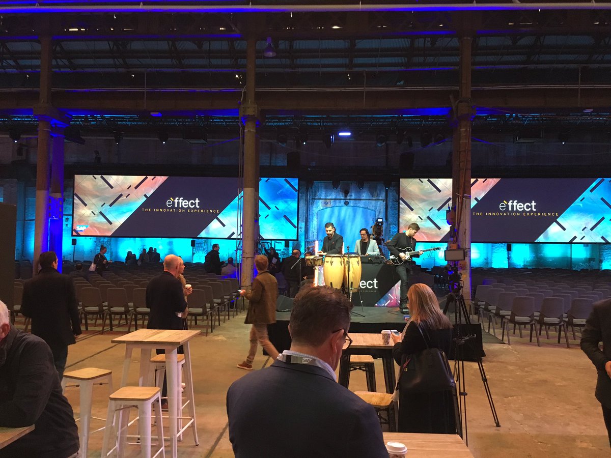 MZettinig's tweet image. Great to be @SAPANZ #innovatewitheffect an inspirational event full of innovation 😀