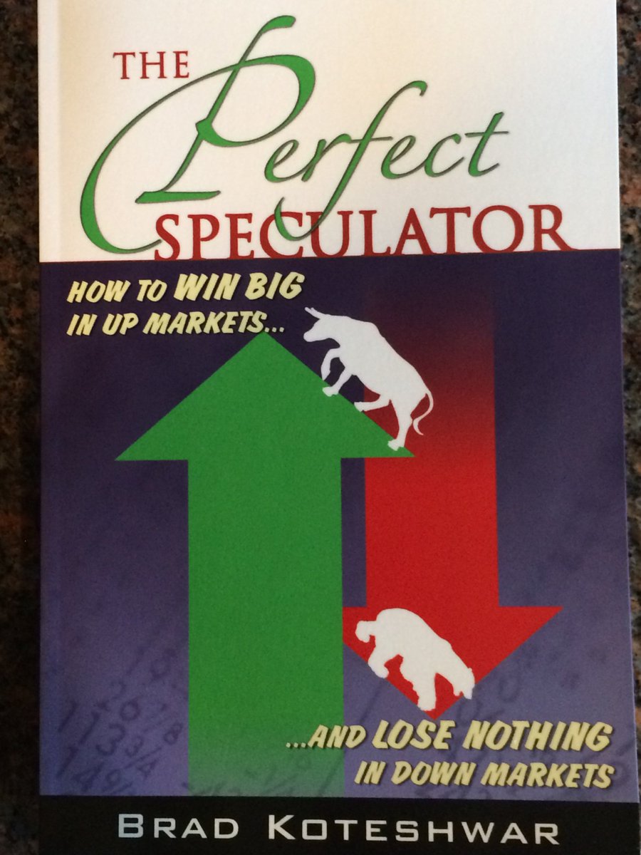 FinanceTrends's tweet photo. Currently reading Brad Koteshwar's book, The Perfect Speculator.

Excellent read for traders &amp; stock investors (50% of America).

Hat tip: @Tischendorf https://t.co/idbquAZsFs