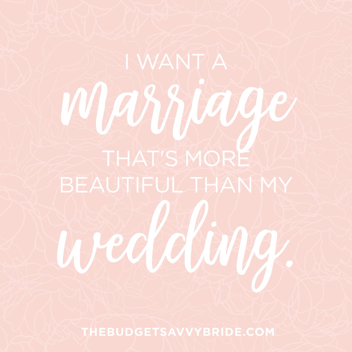 savvybride's tweet photo. I want a marriage more beautiful than my wedding. 

#marriage #relationshipgoals #weddingplanning #weddingonabudget #budgetwedding #debtfreewedding https://t.co/P75DxT5SaG