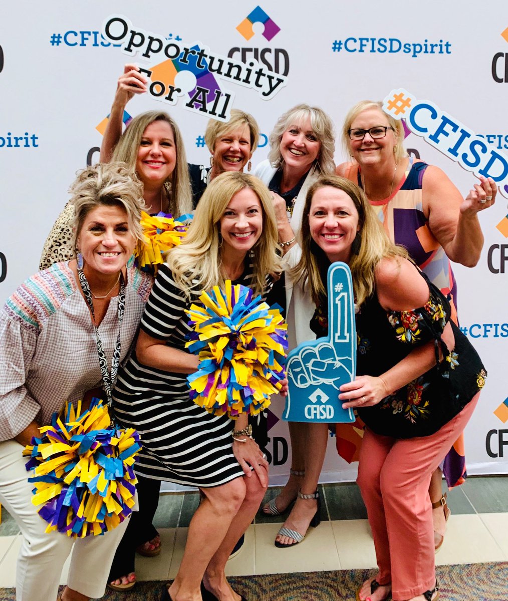 Beyond blessed to be part of a school leadership team that puts kids first...always! 💙 #SwenkeProud #CFISDspirit <a href="/CyFairISD/">Cypress-Fairbanks ISD</a> #everymomentmatters