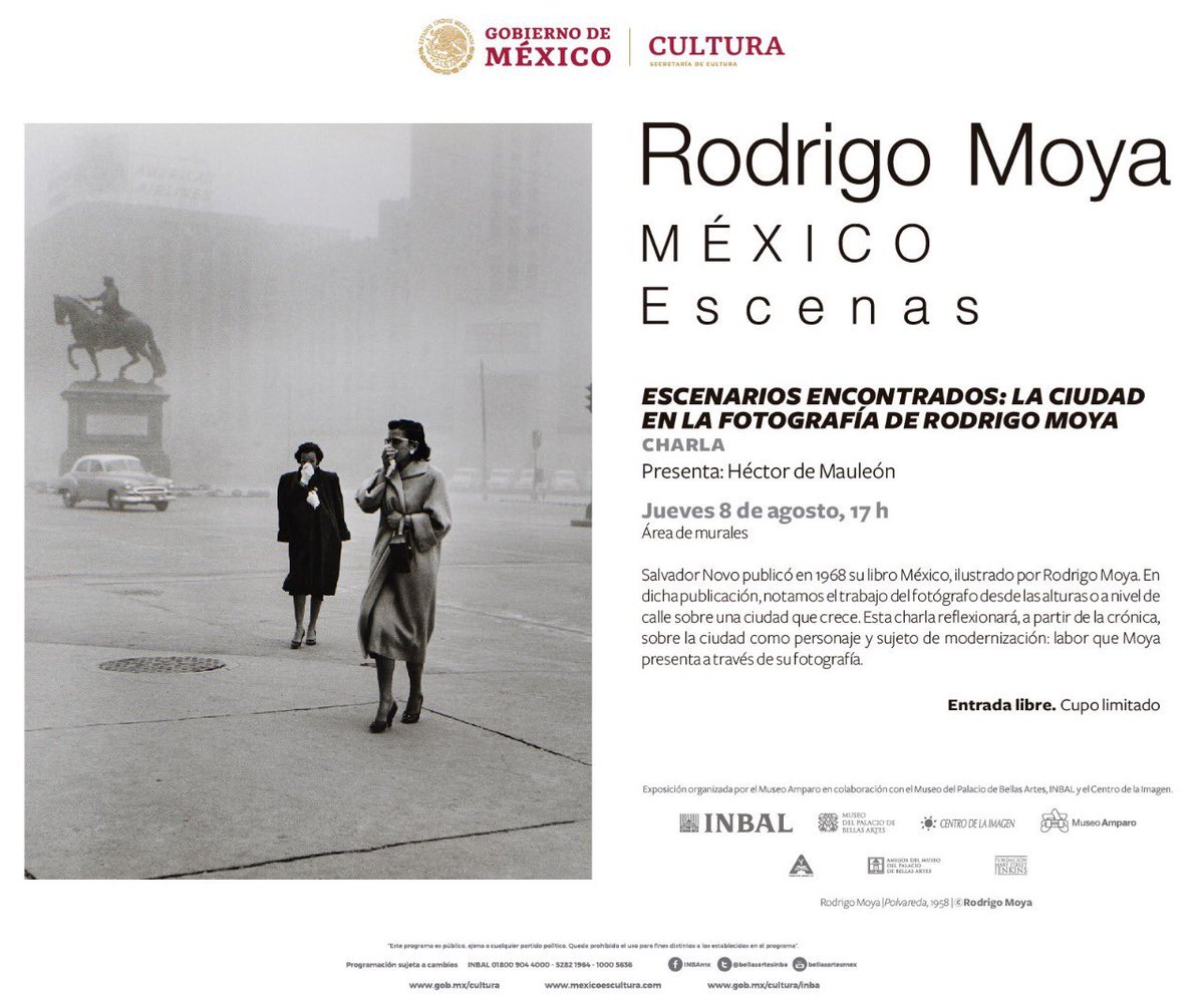 hdemauleon's tweet photo. ¿Me acompañan mañana a Bellas Artes para platicar de la Ciudad de México en la fotos de Rodrigo Moya?
👇 https://t.co/g7BCKViX0G