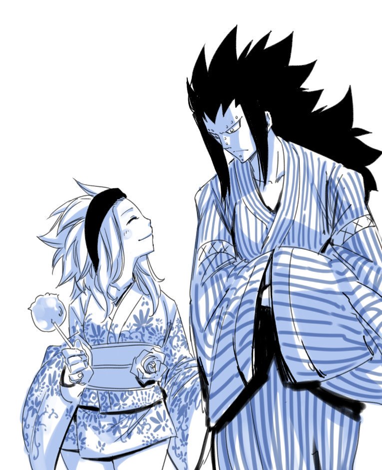IronGawd's tweet photo. Gajevy in Kimonos 💘💞 https://t.co/HkCcGJLTZP
