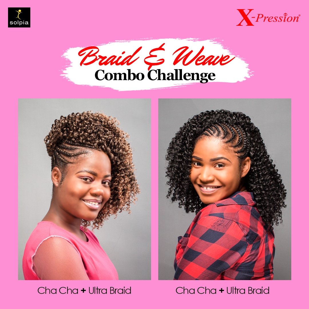 Vidalexxu's tweet photo. The Braid Weave Combo Challenge keeps getting hotter and tougher. Team CHACHA is in clear lead so far.
Now we have the ultimate Face -Off
The battle of the CHACHAS.
Who wears the crown?
A or B?
#XPRESSIVEME
#Xp4you
#BraidWeaveComboChallenge
#XpressionChacha
#xpressionUltraBraid https://t.co/JWeqwoWiln