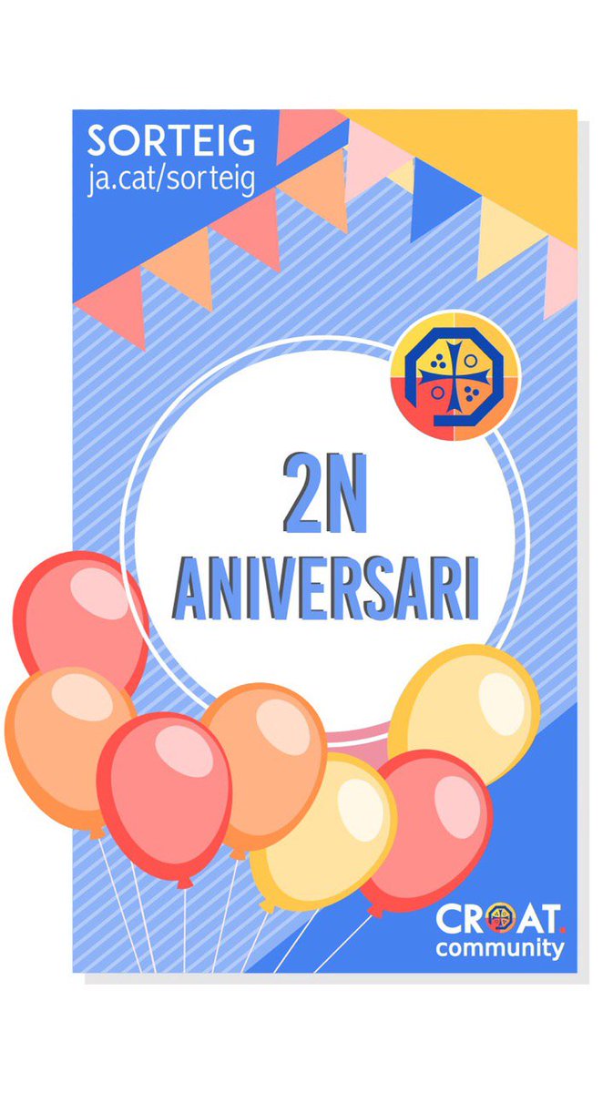 ChallengeElreto's tweet photo. #CroatCoin #Catalunya #CriptomonedaCatalana #Blockchain #Crypto Felicitats #Croat i tota la gent que ho fa possible!! https://t.co/zPlibGlMab