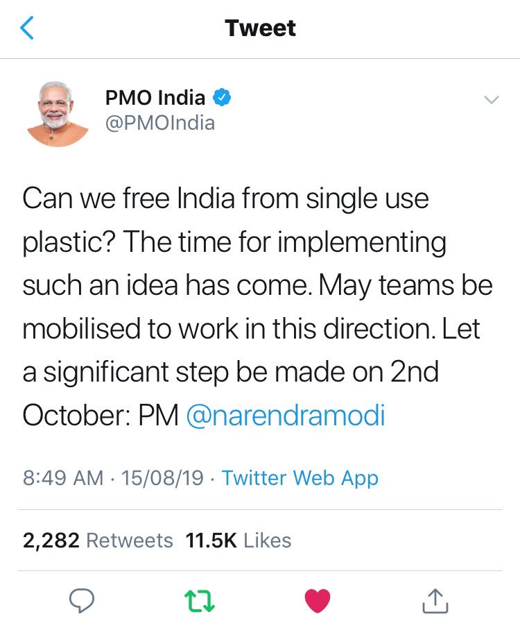 RishabPawar's tweet photo. @PMOIndia Proudly sharing the same vision since 2017 and feels good to be a part of this magnificent idea to make India #plasticfree through https://t.co/VjTxmpqqG5 @narendramodi @AmitShah @Dev_Fadnavis @AUThackeray #workingtowardsthefuture #turninggreen https://t.co/yp4wUW2aZS