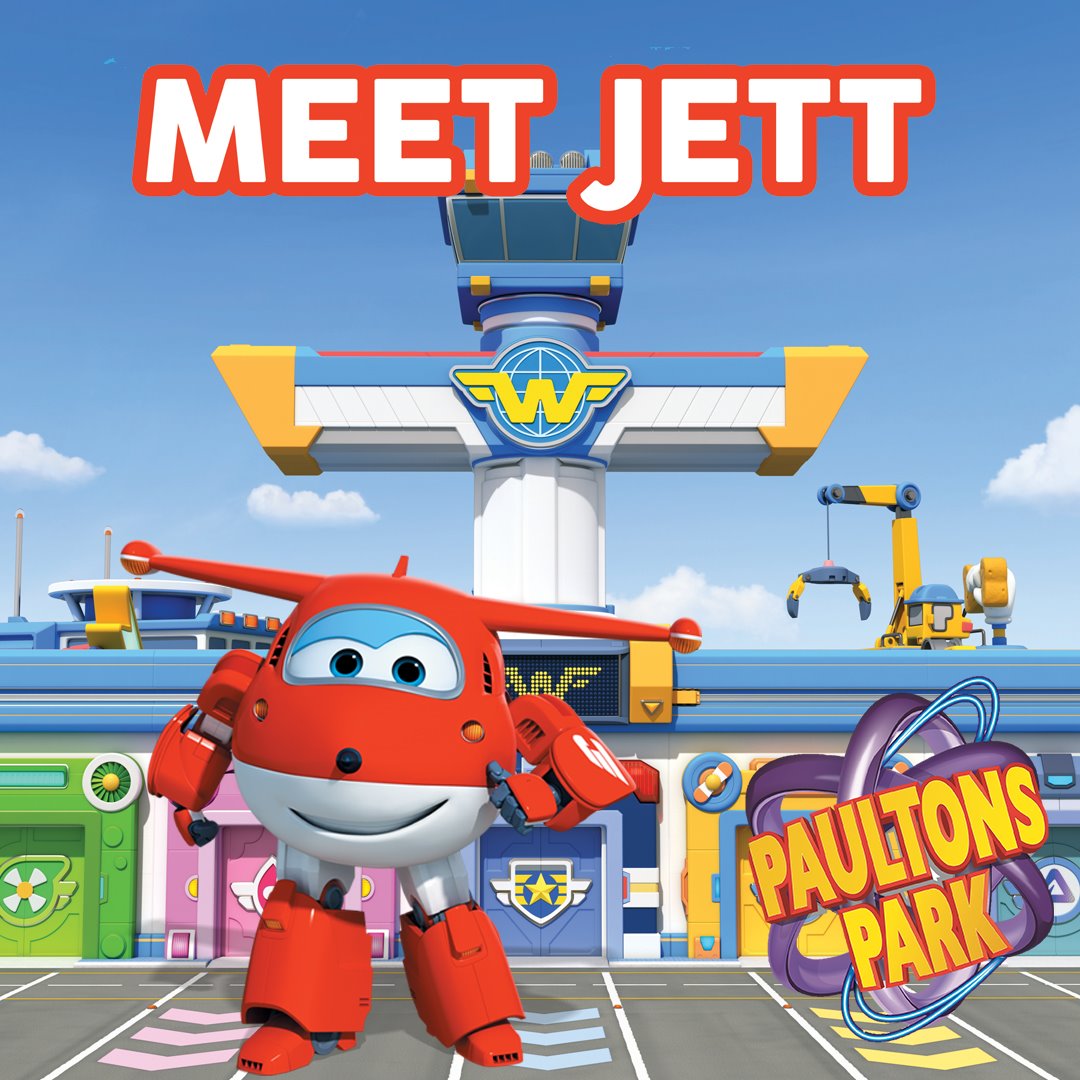 SuperWingsUK's tweet photo. Jett is flying into @PaultonsPark this weekend ! Come and see him there 🛩️✈️😀 Timings may vary.
#SuperWings #Family #fun #kids #PaultonsPark #ThemePark #rides #UK #Summer #travel #sun #travel #go #visit #fly #countries #prescool #games #toys #education https://t.co/grMh7YIcHY