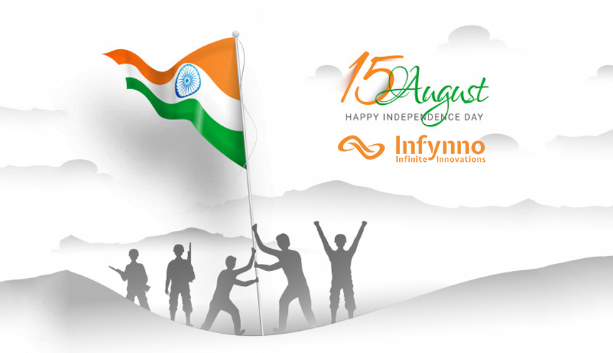 infynno's tweet photo. Happy Independence Day!
Spread Peace and Love!
#independenceday #infynnosolutions #peaceandlove #india2019 #infinite #innovation @infynno https://t.co/XWl90HQe2m