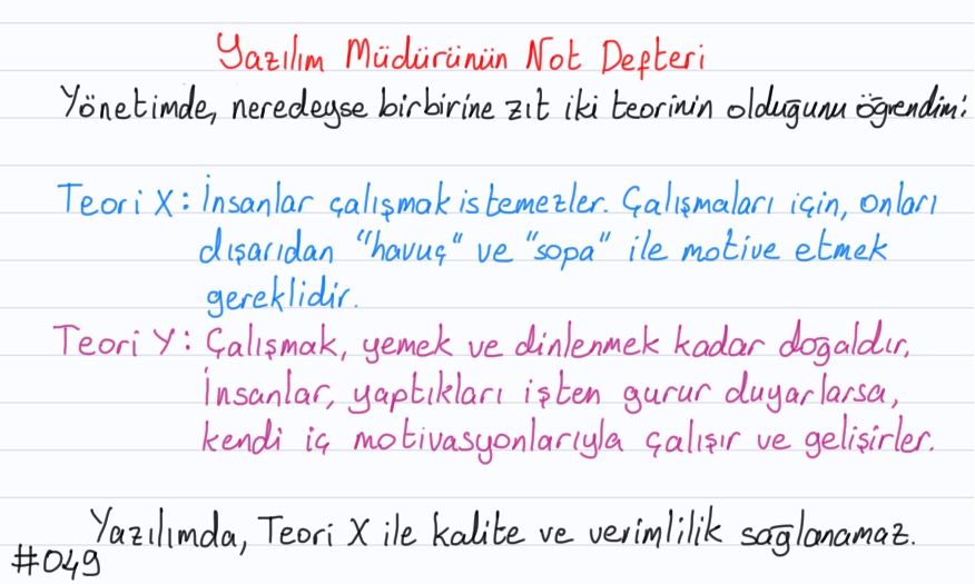 #YazılımMüdürününNotDefteri

No:049
