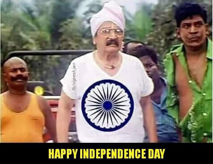 🇮🇳Happy independence day 🇮🇳
#சுதந்திர_தின_நல்வாழ்த்துக்கள் 
#IndependenceDayIndia 
#VadiveluForLife