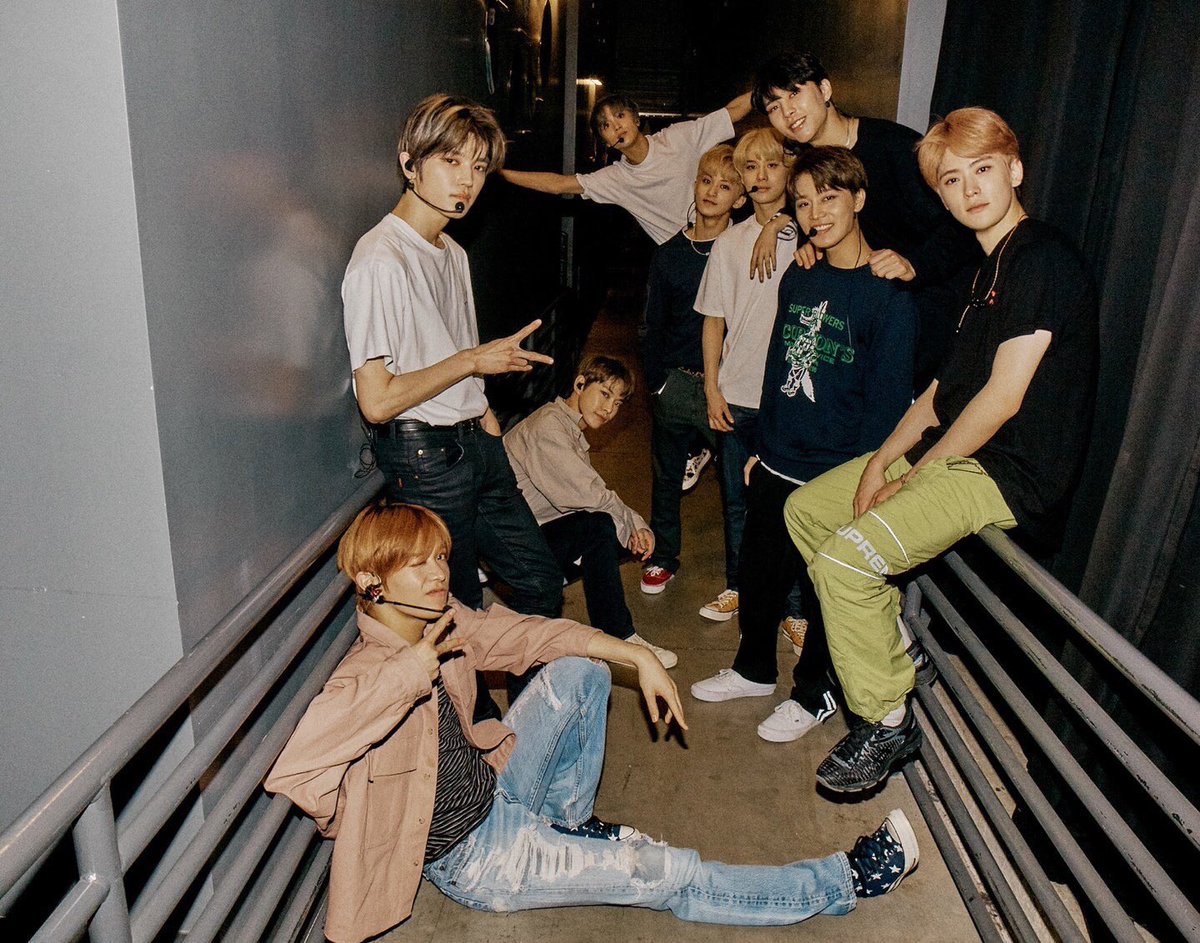 tyongeff's tweet photo. #1yearwithnct eye- when did a year go by im confused🤡 ik wayv isn’t technically nct but plis support them cause they deserve it😁 also stream baby dont stop cause that was my introduction to kpop so yeah... support these boys... bye🥺 https://t.co/T3wt7Hd8Wg