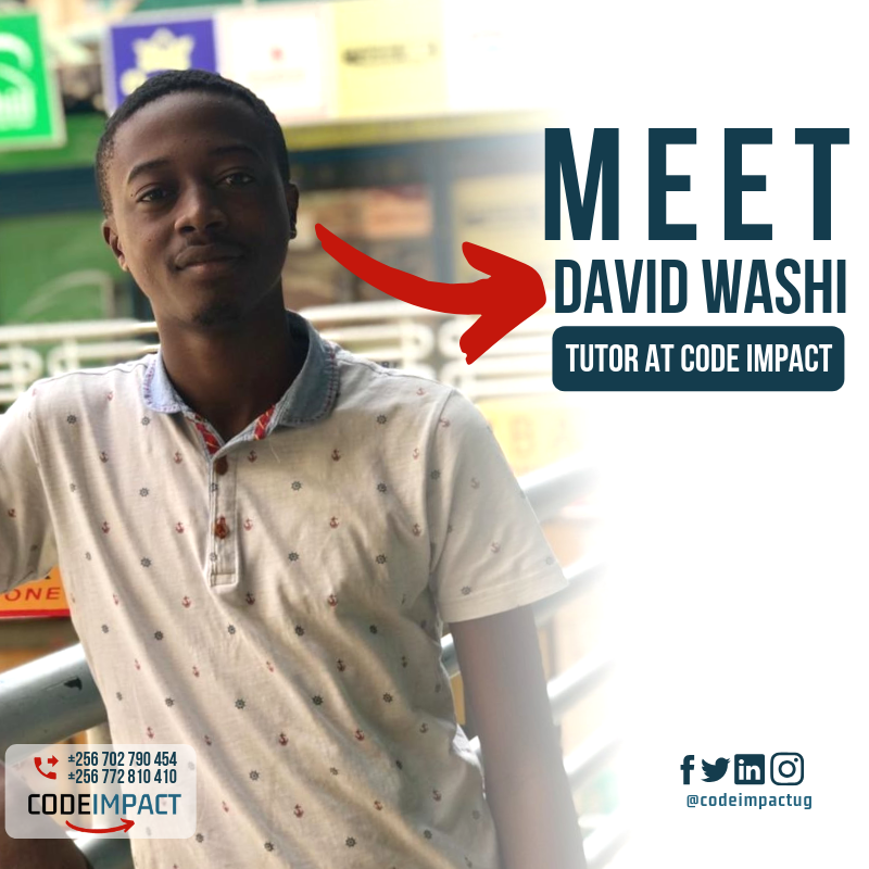 CodeImpact_ug's tweet photo. I’m David, tutor @CodeImpact_ug. Tips for you.

-Always play with the code while learning
-Grasp the fundamentals for long term benefits
-Code by hand. It improves proficiency
-Always ask for help

To enroll this weekend Call/Whatsapp 0772810410
#codeimpact #codingforkids #coding https://t.co/sz3Zc8onQx