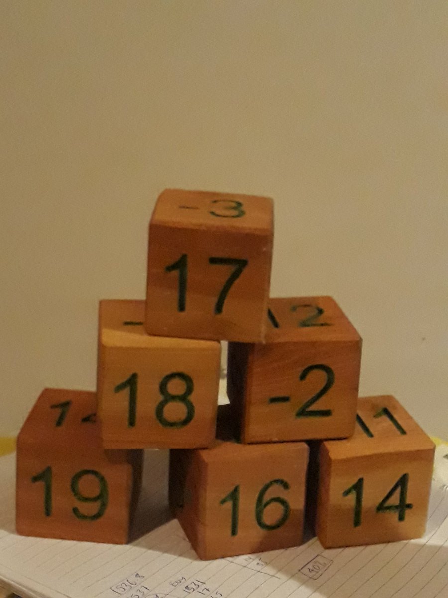 RochelleTelfer's tweet photo. Thanks to @mathequalslove for sharing this awesome activity. My 15 year old gas got as far as 65 this evening #mtbos #iteachmath #geniusblocks https://t.co/vkLteUwfzL