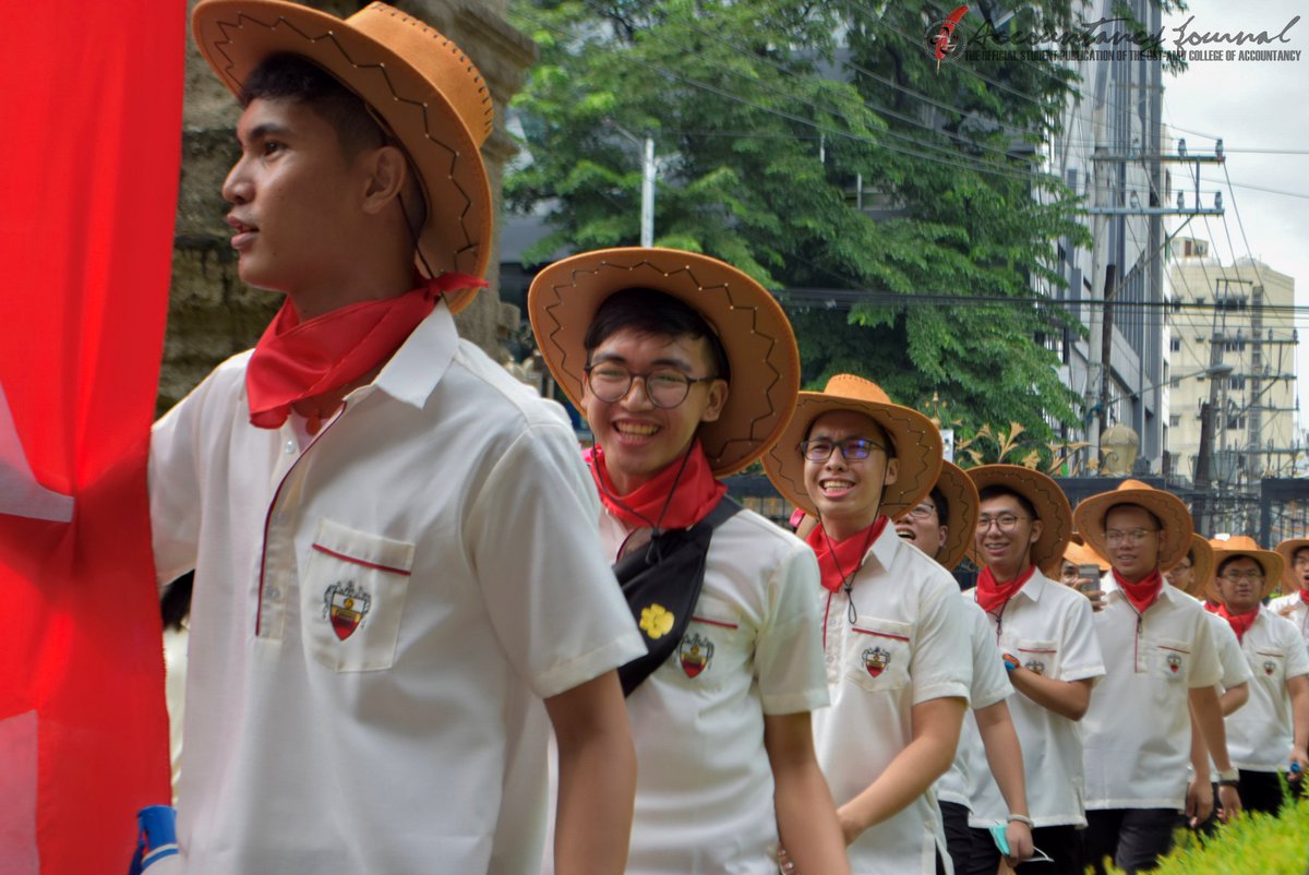 UST_AcctJournal's tweet photo. IN PHOTOS: Through the cold weather roars a warm welcome for AMVians
This year's Freshmen Week commenced with a Campus Tour on August 5, the Thomasian Welcome Walk on August 6 and the #ROARientation on August 13 https://t.co/Finx3yFmJJ