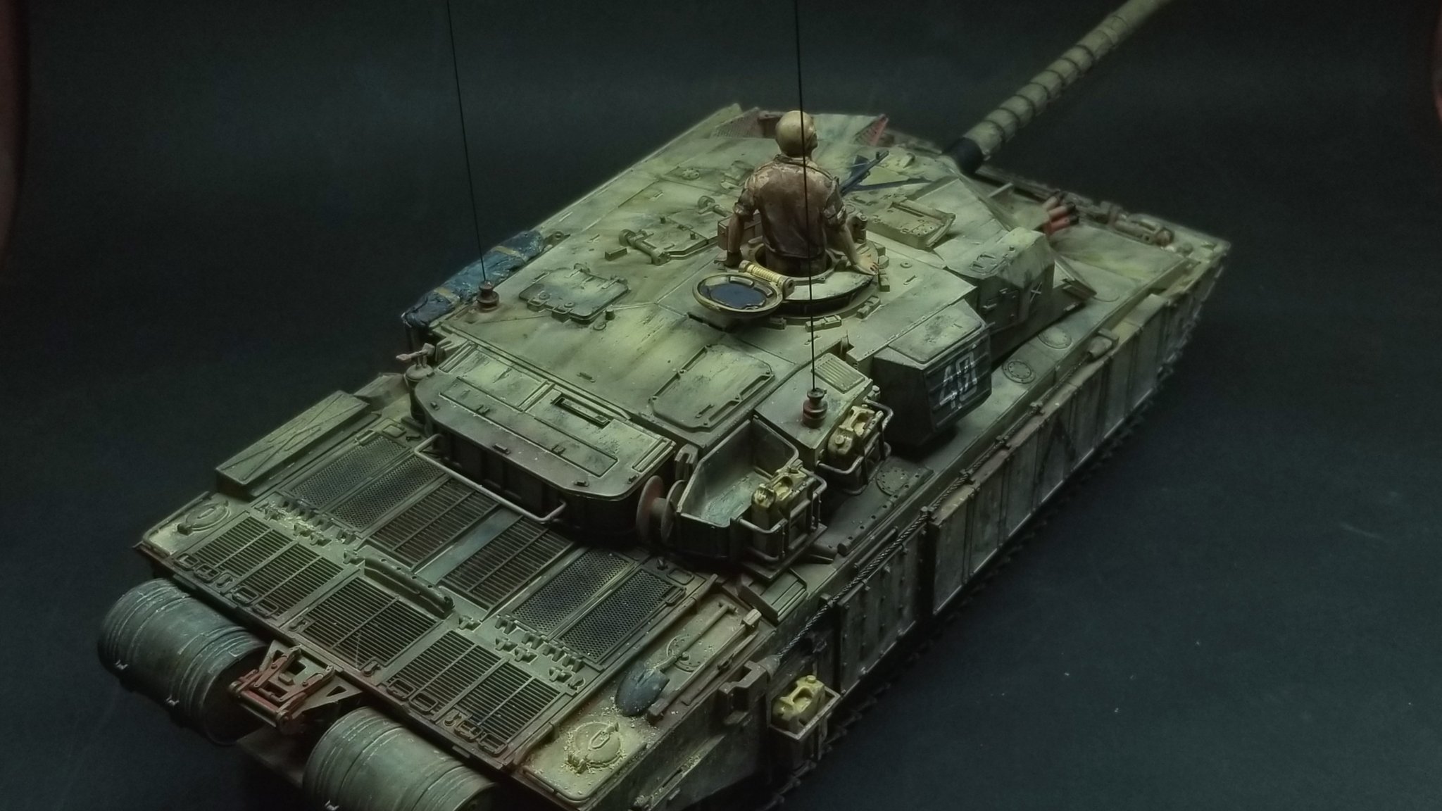 タミヤ 1/35 チャレンジャー1 mk.3 完成品 戦車 模型 イギリス タミヤ