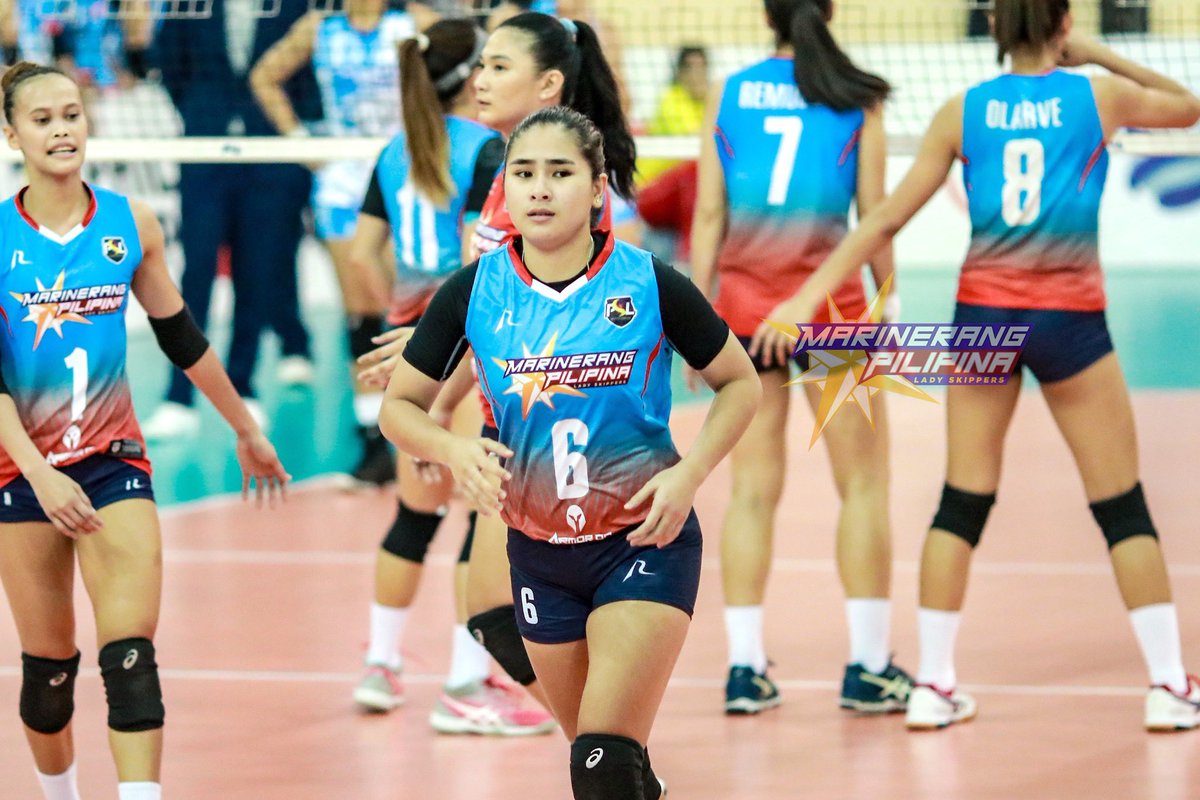 The Lady Skippers drop the first set.

Set 1

Marinerang Pilipina: 18
Petron: 25

#AhoyMarinera! 🌊 #PSLPinayPower
@superligaph
