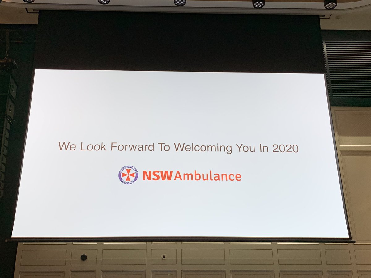 That’s a wrap from #CAA19congress. Great couple of days learning, collaborating and connecting. Thanks <a href="/stjohn_wa/">St John WA</a> for hosting &amp; look forward to 2020 with <a href="/NSWAmbulance/">NSW Ambulance</a> in Sydney! #BetterTogether #CollaboratingForSuccess