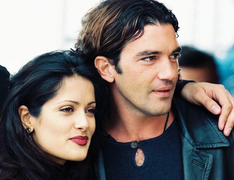 Throwback Picture of Antonio Banderas and Salma Hayek