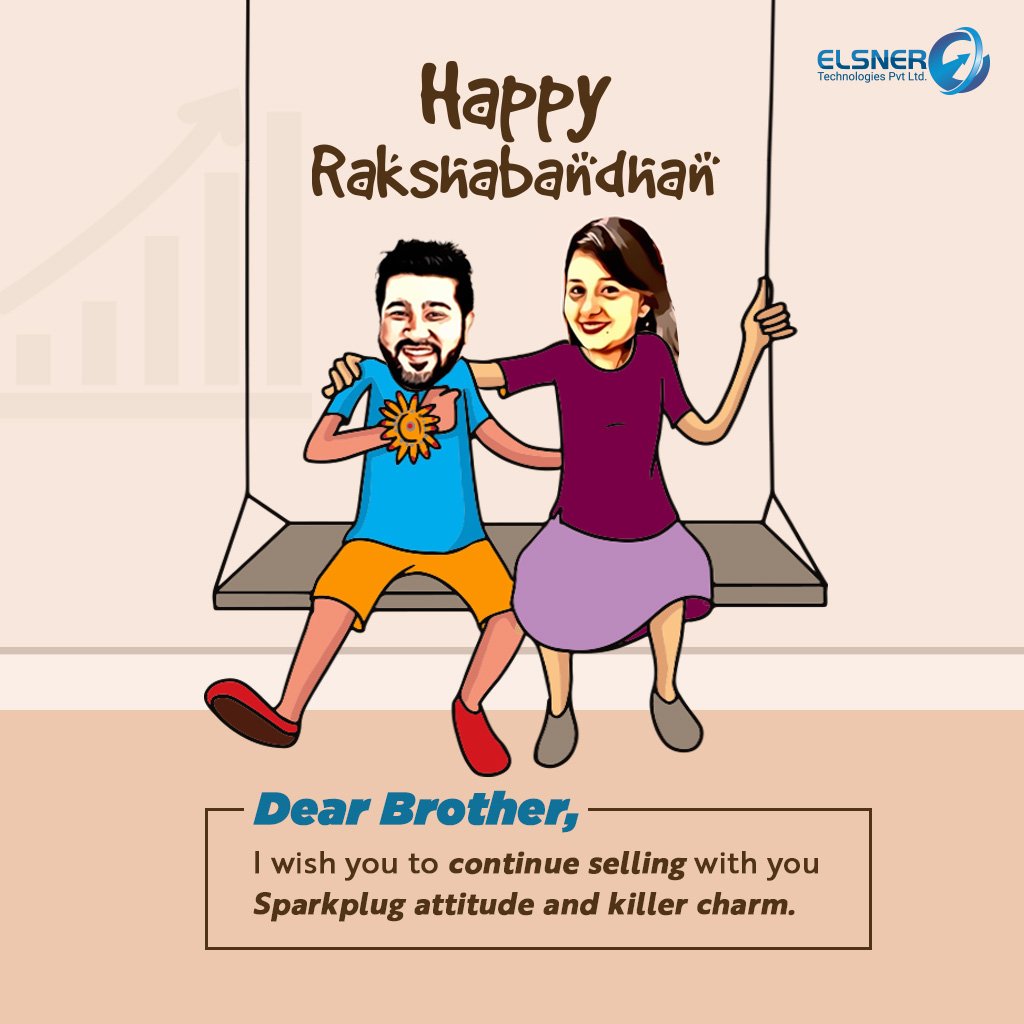 Elsnertech's tweet photo. When it comes to celebration, Elsnerites bring their own quirk and charm. This Rakhi, Elsner wishes you a very Happy Rakhsabandhan.
#rakhi #rakhshabandhan #brother #sister #rakhis #rakhispecial #rakhshabandhanspecial #celebration #brosis #Siblings #love #Elsner #Elsnerfamily https://t.co/vy6NaCHq4M
