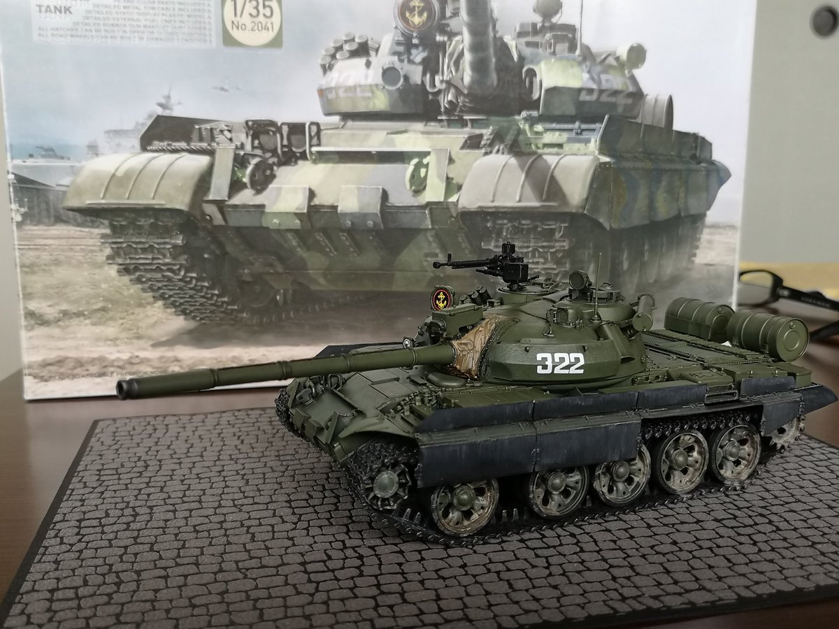 bomarzo6's tweet photo. ロシア戦車格好いいね
大ポカやらかしているけど、ソフトフォーカスで見ないようにぼかせば満足度は高い
TAKOMって合いも悪くないし好みの戦車も多いのでいいね
説明書がもう少し分かりやすければ…
#T55AM
#TAKOM https://t.co/QJriYsRAKU